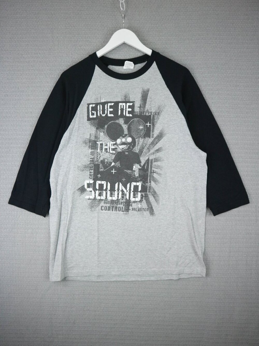 Anvil Deadmau5 DJ Baseball 3/4 Sleeve Mens Large